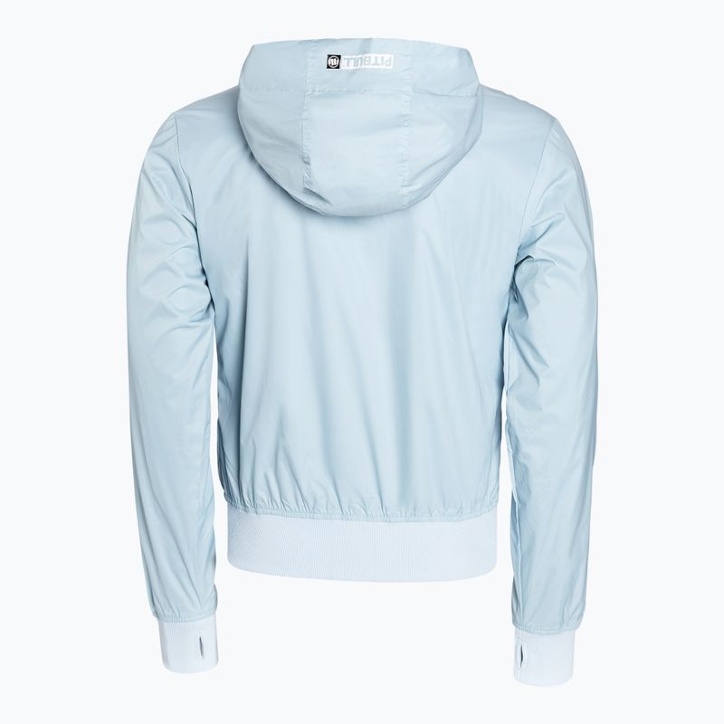 Dámska bunda Pitbull West Coast Aaricia Hooded Nylon blue 2