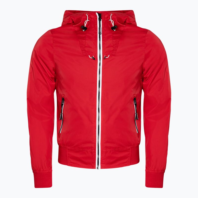 Dámska bunda Pitbull West Coast Aaricia Sleeve Hooded Nylon red