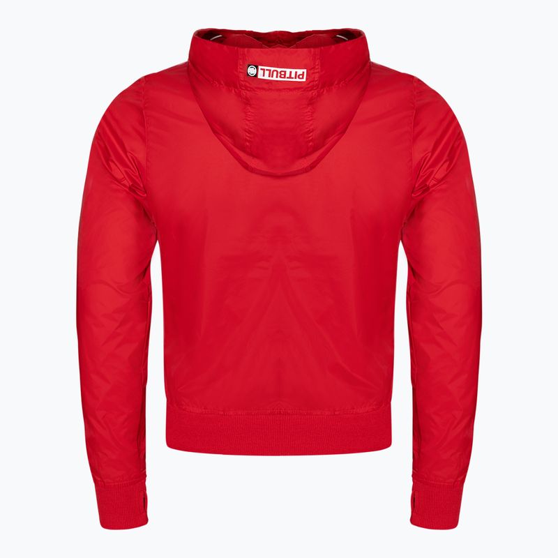 Dámska bunda Pitbull West Coast Aaricia Sleeve Hooded Nylon red 2