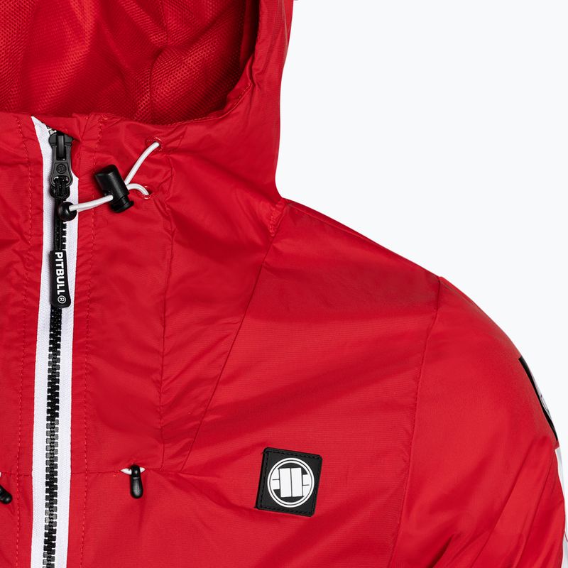 Dámska bunda Pitbull West Coast Aaricia Sleeve Hooded Nylon red 4
