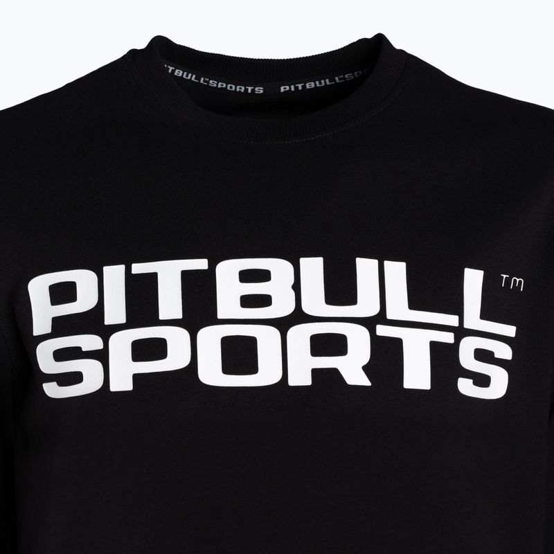 Pánska mikina Pitbull West Coast Crewneck Fern black 3