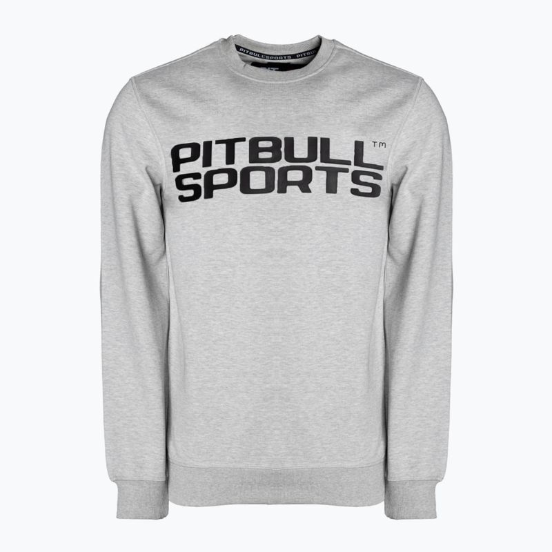 Pánska mikina Pitbull West Coast Crewneck Fern grey/melange