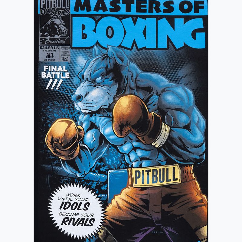 Pánske tričko Pitbull Master Of Boxing čierne 8