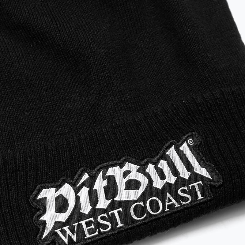 Zimná čiapka Pitbull Beanie Bubble One Tone Old Logo black 2