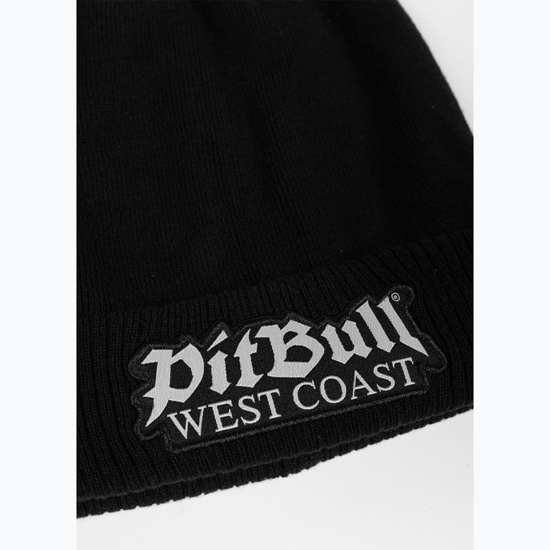 Zimná čiapka Pitbull Beanie One Tone Old Logo black 2