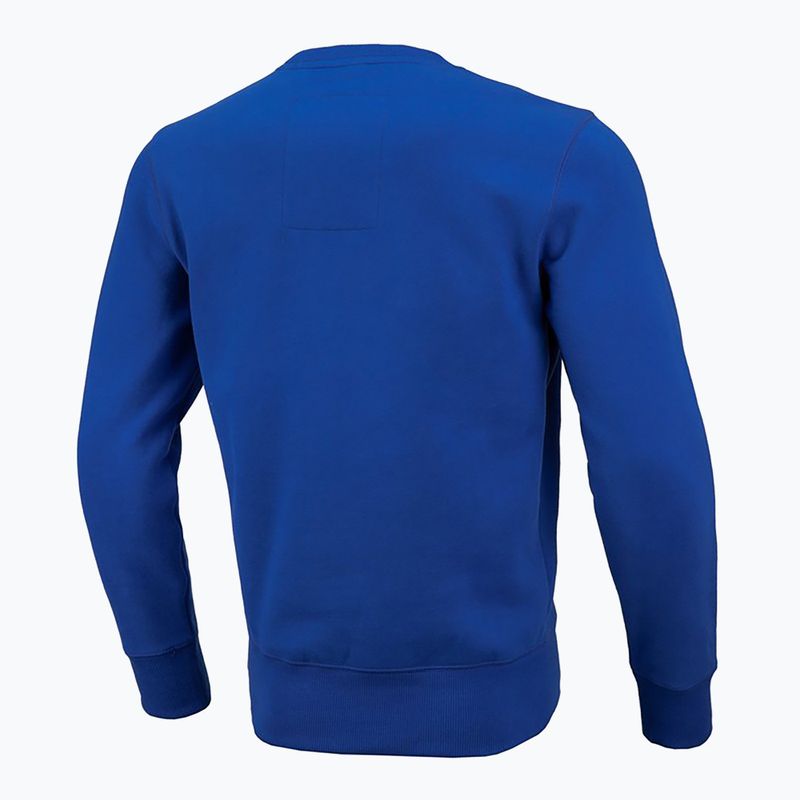 Pánska mikina Pitbull West Coast Crewneck Classic Logo royal blue 2