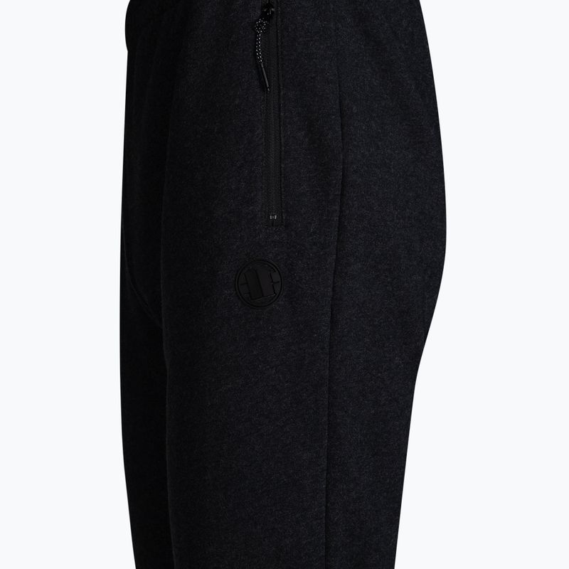 Pánske nohavice Pitbull West Coast Track Pants Athletic charcoal melange 3