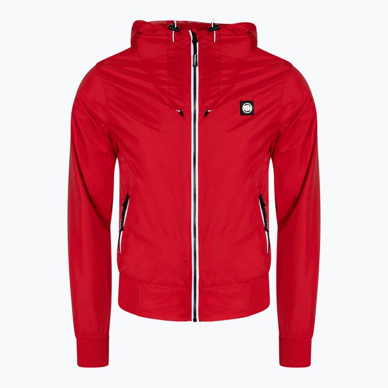 Dámska bunda Pitbull West Coast Aaricia Hooded Nylon red