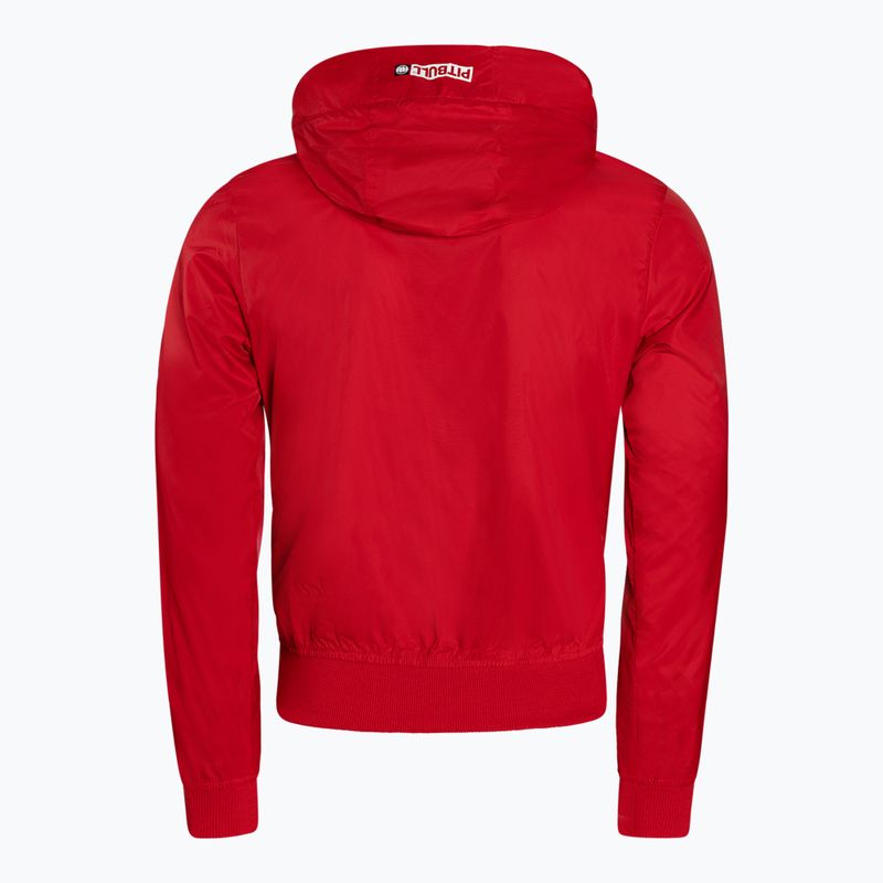 Dámska bunda Pitbull West Coast Aaricia Hooded Nylon red 2
