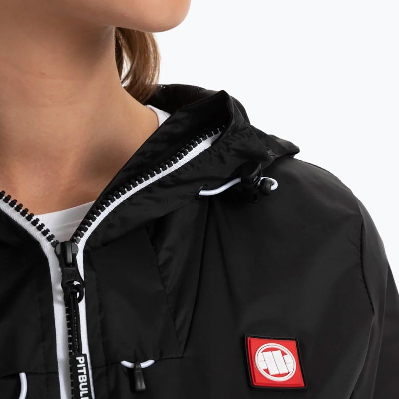 Dámska bunda Pitbull West Coast Aaricia Hooded Nylon black 4