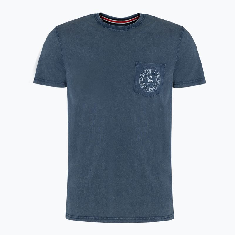 Pánske tričko Pitbull West Coast T-Shirt Circle Dog dark navy