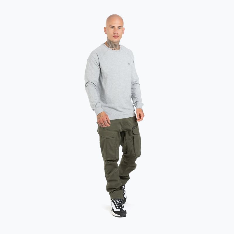 Pánska mikina Pitbull West Coast Small Logo Spandex 210 grey/melange 2