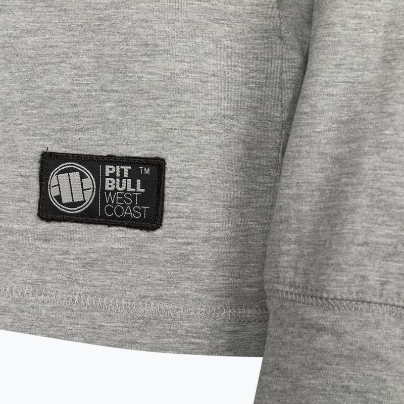 Pánska mikina Pitbull West Coast Small Logo Spandex 210 grey/melange 9