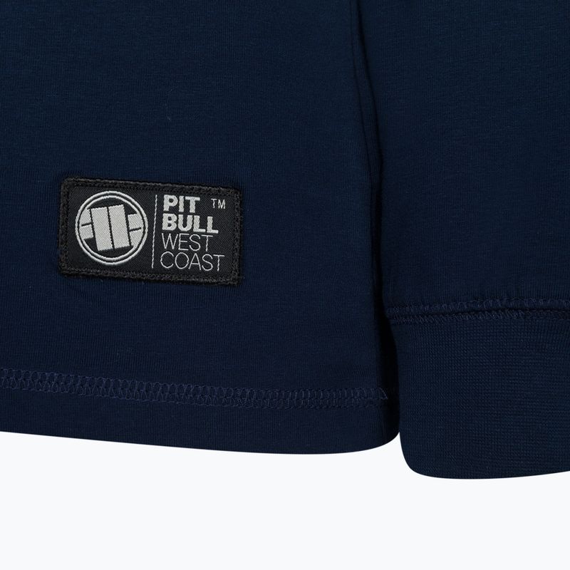 Pánska mikina Pitbull West Coast Hooded Small Logo Spandex 210 dark navy 3