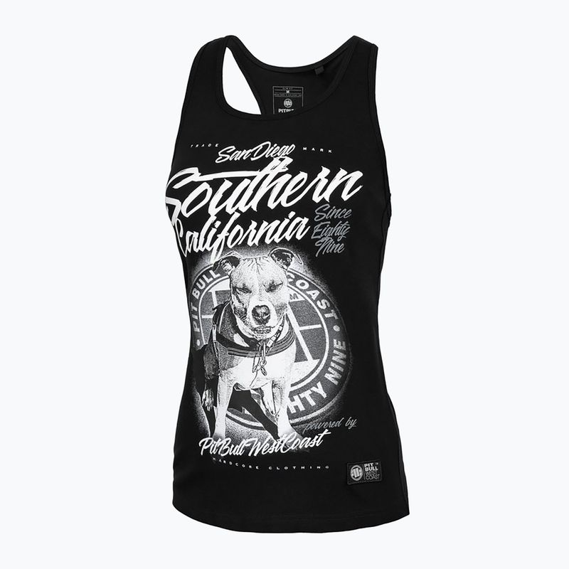 Dámske tielko Pitbull West Coast Tank Top So Cal 18 black