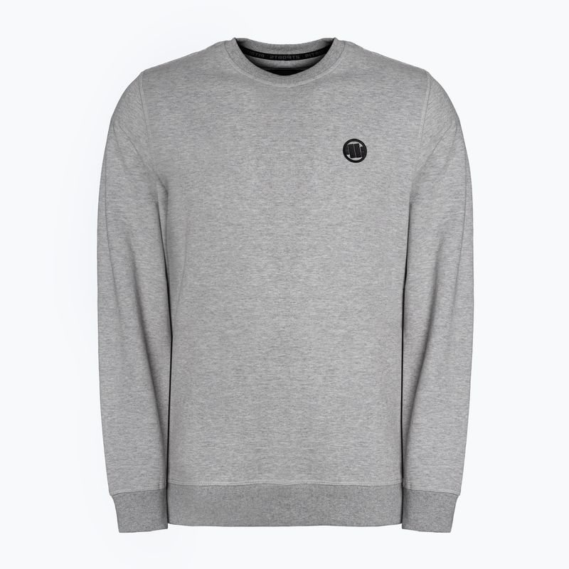 Pánska mikina Pitbull West Coast Tanbark Crewneck Sweatshirt grey/melange