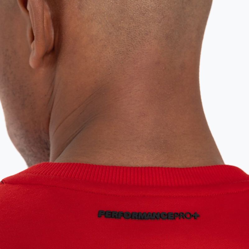 Pánska mikina Pitbull West Coast Tanbark Crewneck Sweatshirt red 6