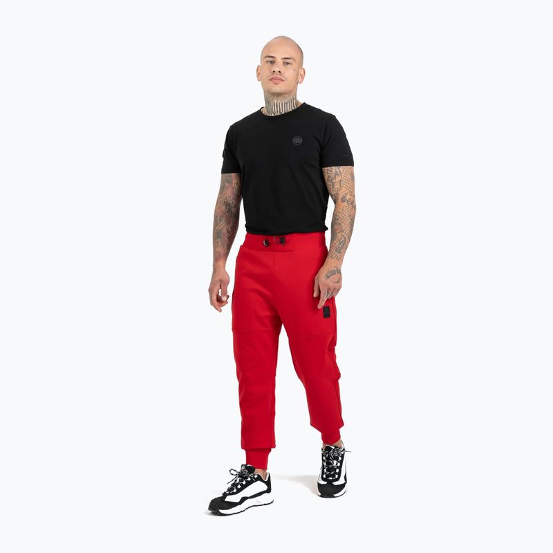 Pánske nohavice Pitbull West Coast Pants Alcorn red 2