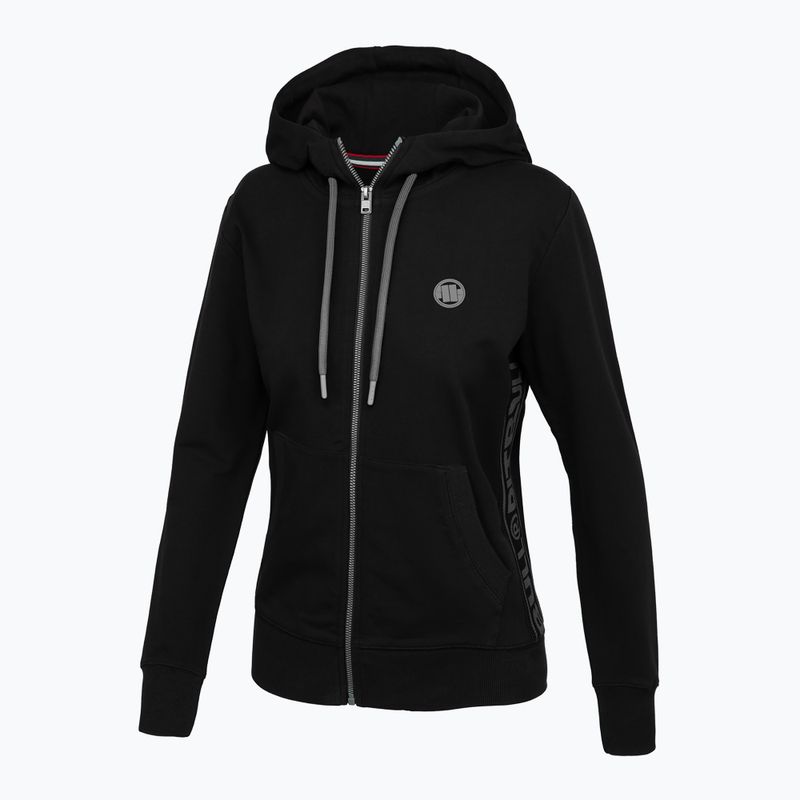 Dámska mikina Pitbull West Coast Hooded Zip French Terry black