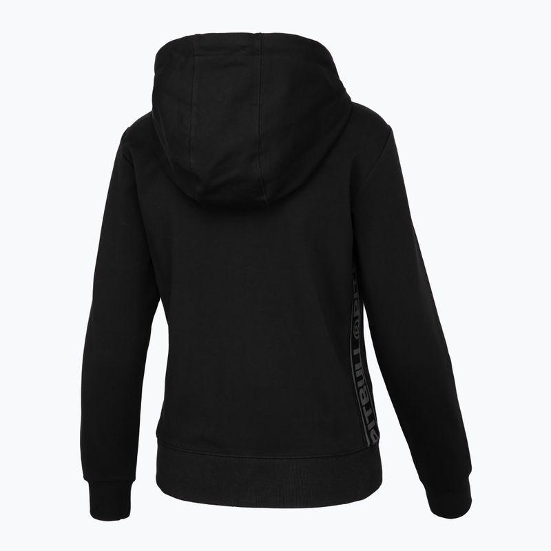 Dámska mikina Pitbull West Coast Hooded Zip French Terry black 2