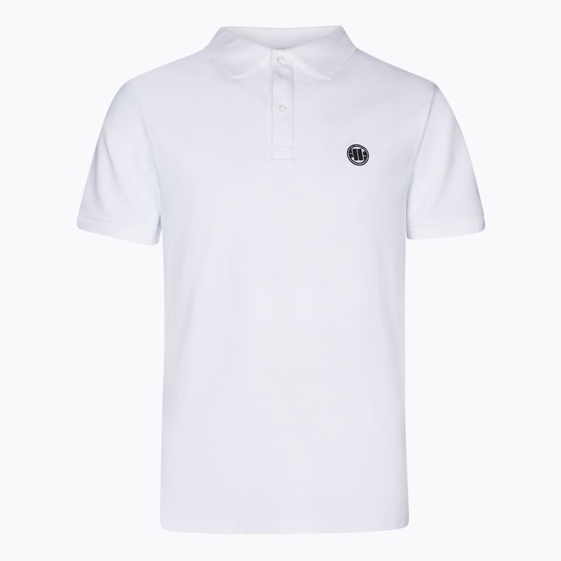 Pánske polo tričko Pitbull West Coast Polo Regular white