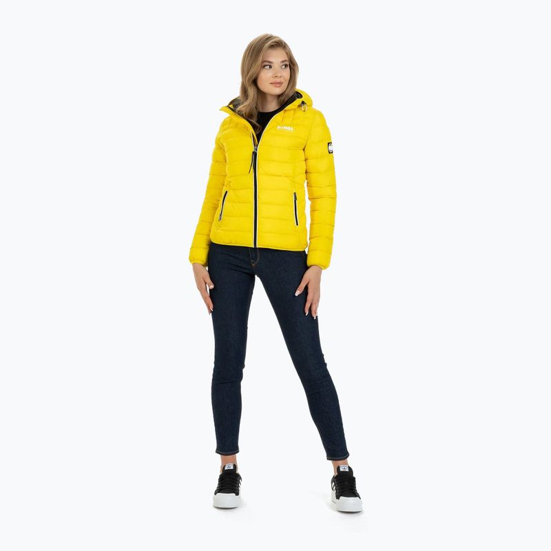 Dámska páperová bunda Pitbull West Coast Seacoast yellow 2