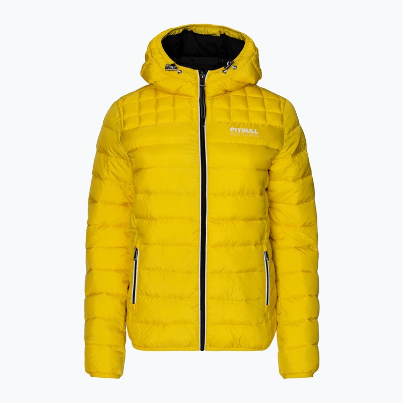 Dámska páperová bunda Pitbull West Coast Seacoast yellow 7
