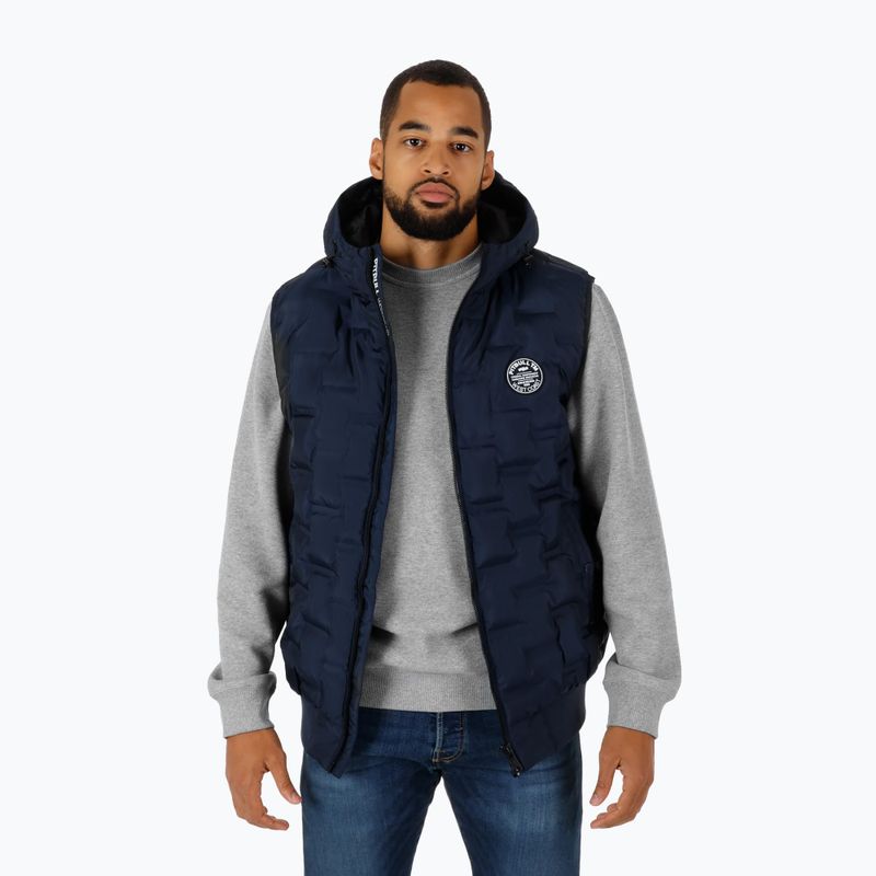 Pánske bez rukávov Pitbull West Coast Carver dark navy