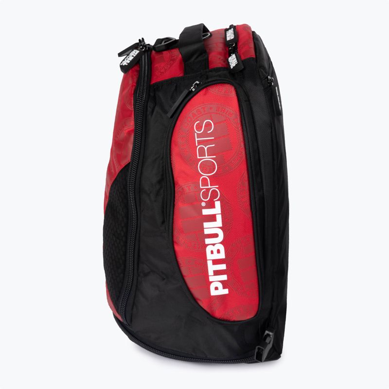 Pánsky batoh Pitbull West Coast Medium Convertible Logo red 5
