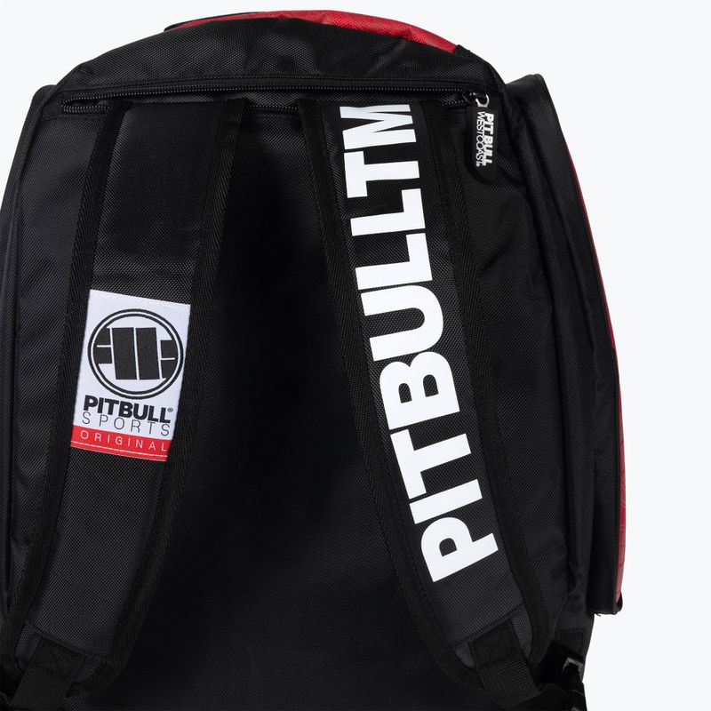 Pánsky batoh Pitbull West Coast Medium Convertible Logo red 6