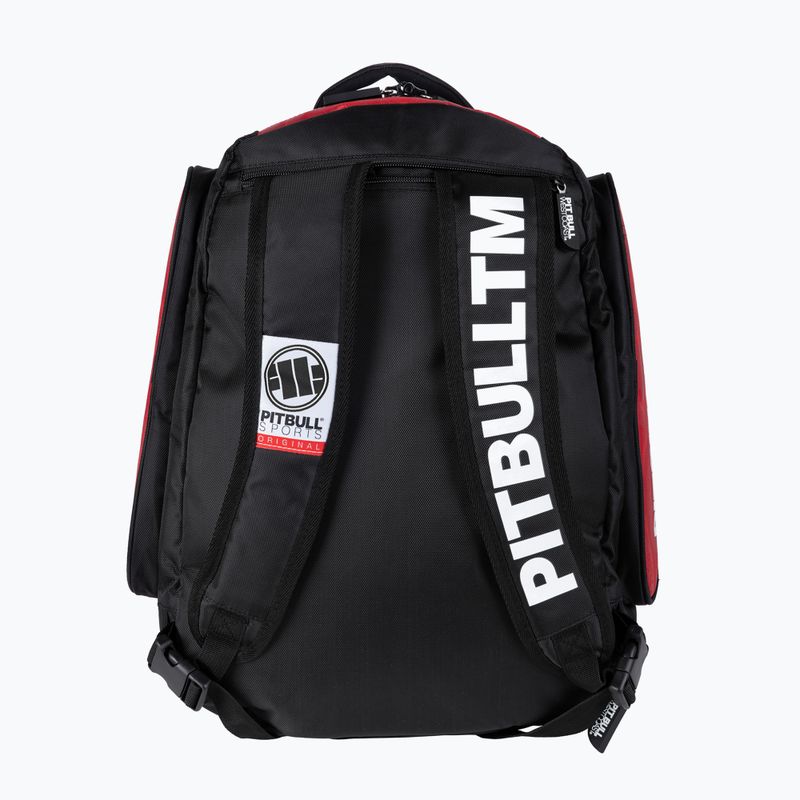 Pánsky batoh Pitbull West Coast Medium Convertible Logo red 9