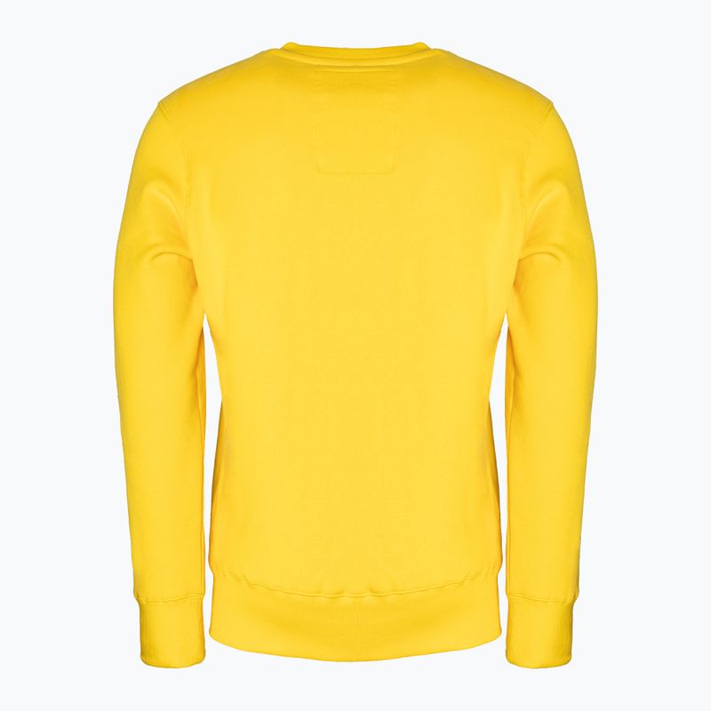 Pánska mikina Pitbull West Coast Crewneck Classic Boxing 21 yellow 2
