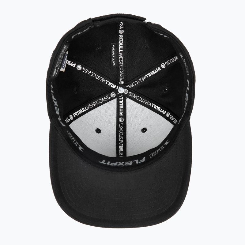 Pitbull West Coast pánske Snapback Hook & Loop ,,3D Metal Logo" black 7