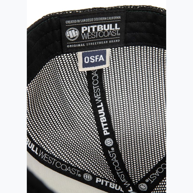 Pánska čiapka Pitbull West Coast Mesh Snapback ,,Blood Dog" Camo Trucker wood/black 6