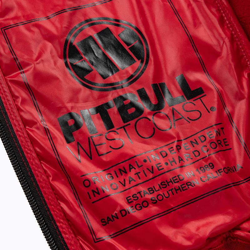 Pitbull West Coast pánska bunda Shadow red 10