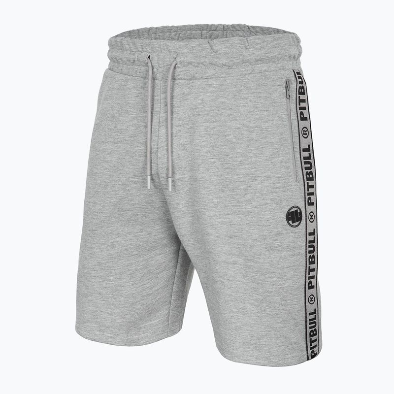 Pánske šortky Pitbull West Coast Meridian grey/melange