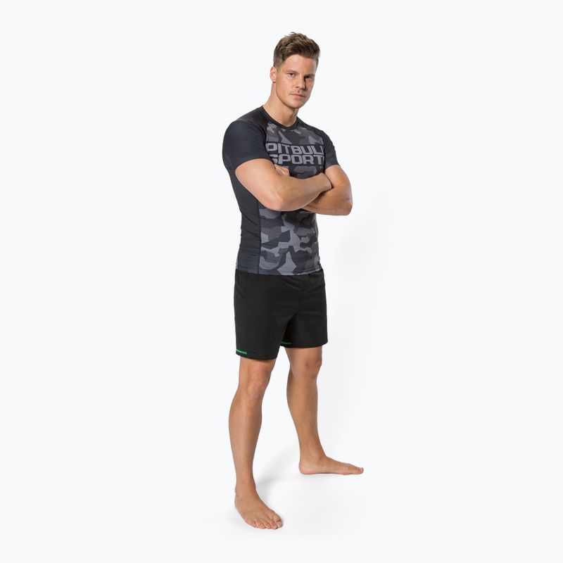 Pánsky chránič Rashguard Pitbull West Coast T-S Rash Dillard black camo 2