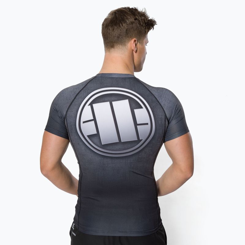 Pánsky chránič Rashguard Pitbull West Coast T-S Rash Scratch grey 3