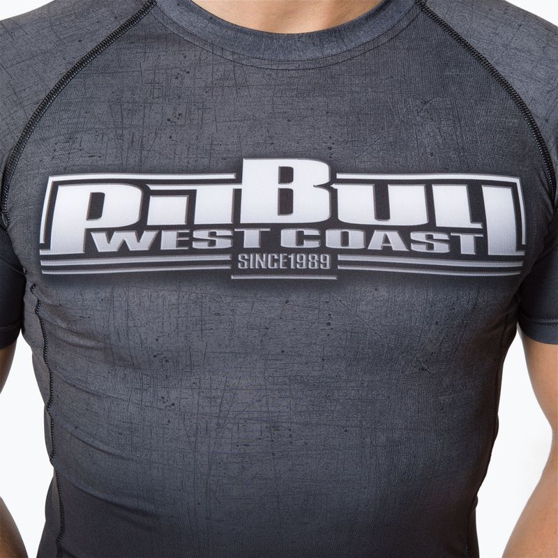 Pánsky chránič Rashguard Pitbull West Coast T-S Rash Scratch grey 4