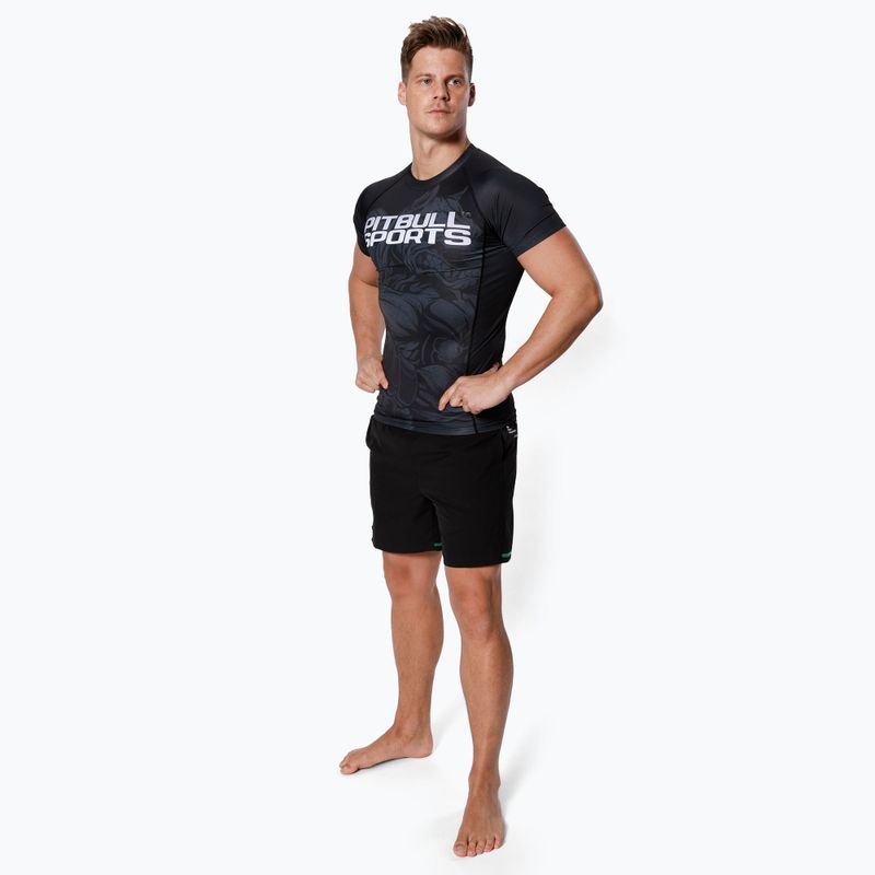 Pánsky chránič Rashguard Pitbull West Coast T-S Rash Master Of Mma black 2