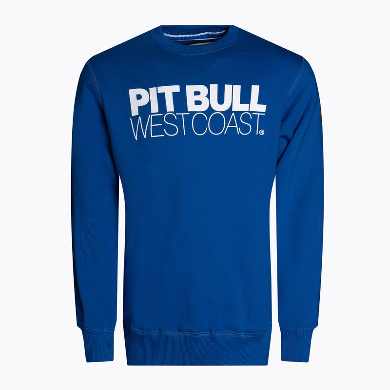 Pánska mikina Pitbull West Coast Crewneck TNT royal blue