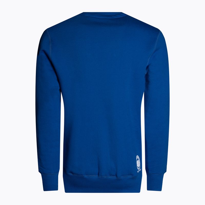 Pánska mikina Pitbull West Coast Crewneck TNT royal blue 2