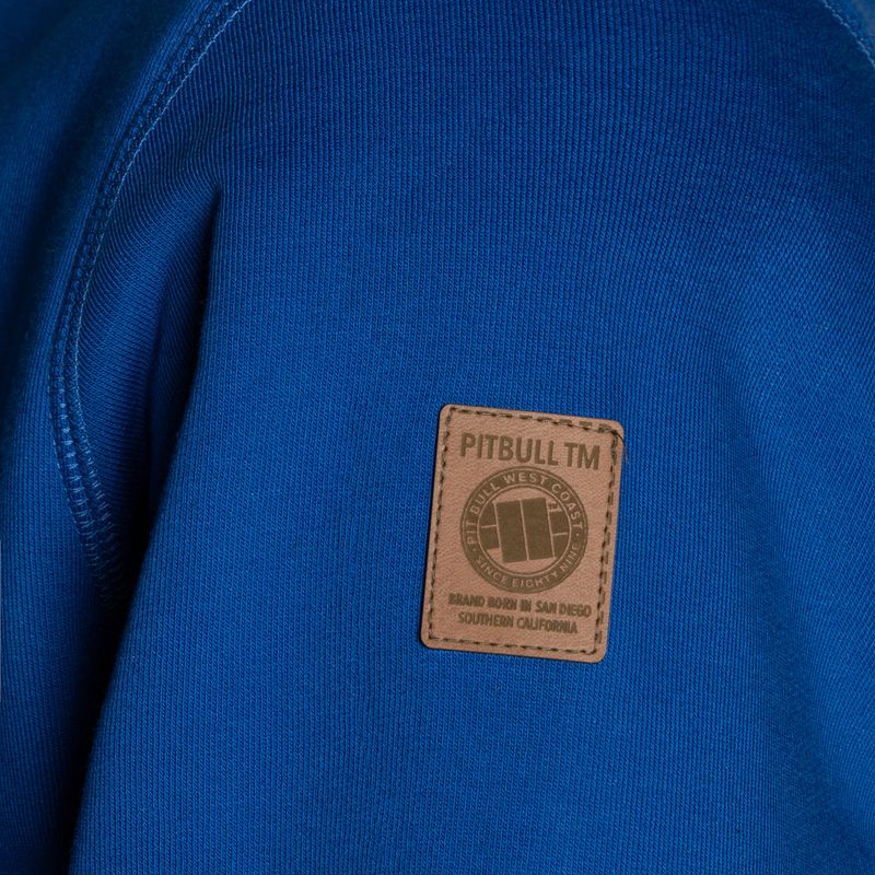 Pánska mikina Pitbull West Coast Crewneck TNT royal blue 3