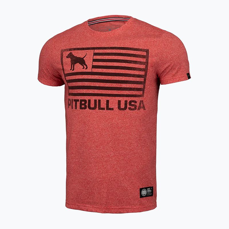 Pánske tričko Pitbull West Coast T-S Pitbull West Coast USA red