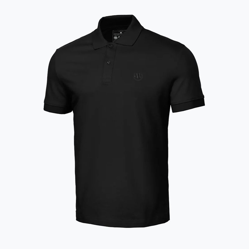 Pánske polo tričko Pitbull West Coast Polo Jersey Small Logo 210 GSM black
