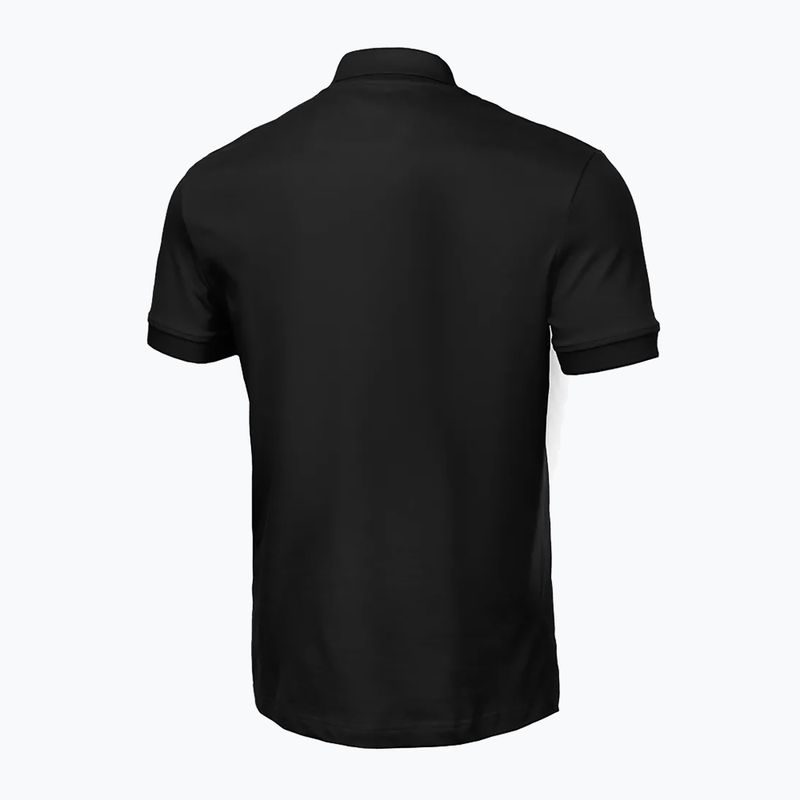Pánske polo tričko Pitbull West Coast Polo Jersey Small Logo 210 GSM black 2