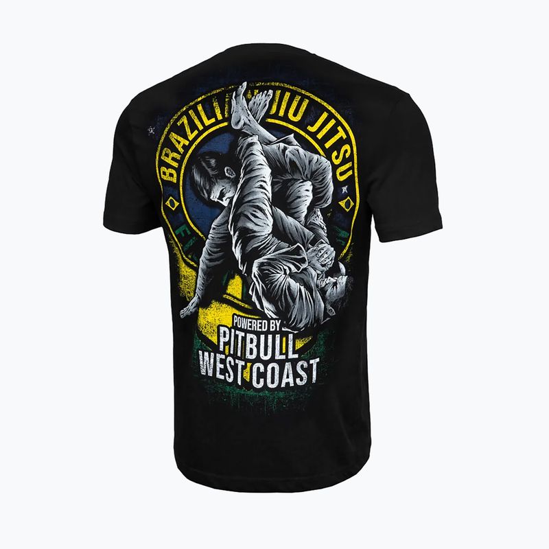 Pánske tričko Pitbull West Coast Brazilian Jiu Jitsu black 2