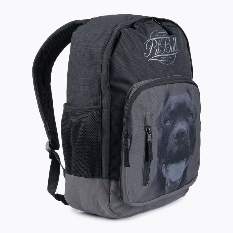 Pánsky batoh Pitbull West Coast Pitbull Ir black/grey 2