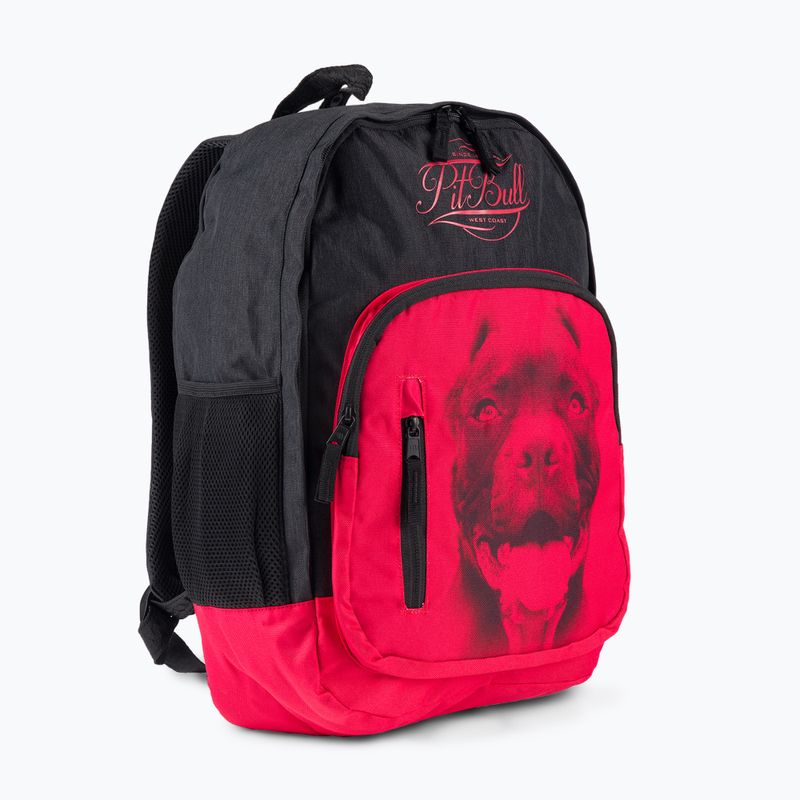 Pánsky batoh Pitbull West Coast Pitbull Ir black/red 2