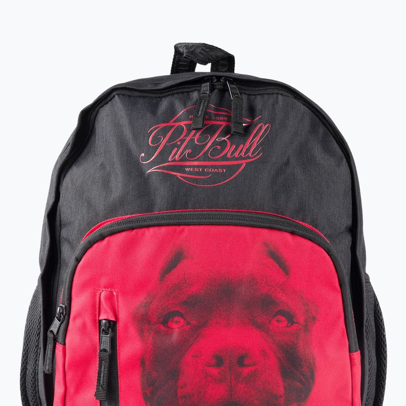 Pánsky batoh Pitbull West Coast Pitbull Ir black/red 4